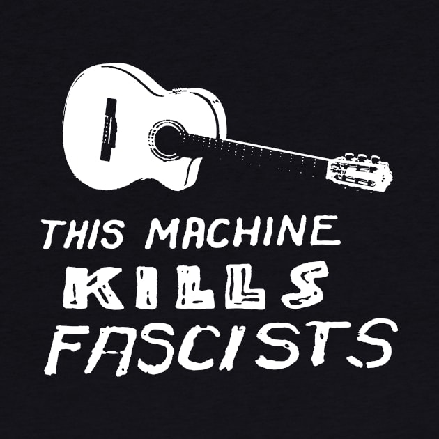 This Machine Kills Fascists Guitar by Essential TV